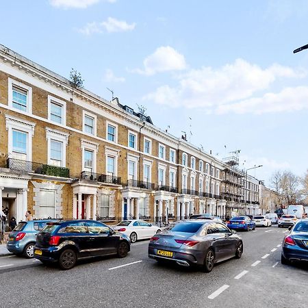 Balcony Blue Theme 1 Bedroom Central London Luxury Flat Near Hyde Park! Accommodates Up To 6! Double Sofa Bed And Next To Station! Exterior foto